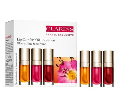 Clarins Lip Comfort Oil Collection 3 x 7ml